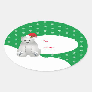 Etiquetas de presentes de Natal