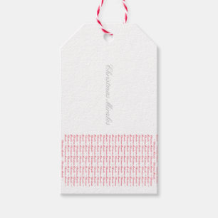 Etiquetas de presentes de Natal