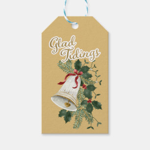 Etiquetas de presentes de Natal para Bell Glad Ilu