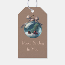 Etiquetas de presentes de Natal para Ornamento Ins