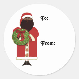 etiquetas de presentes de Natal personalizadas