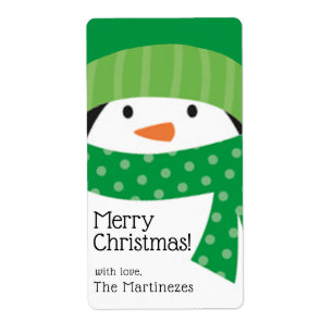Etiquetas de presentes de Natal Personalizadas par