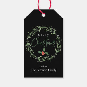 Etiquetas de presentes de Natal personalizadas por