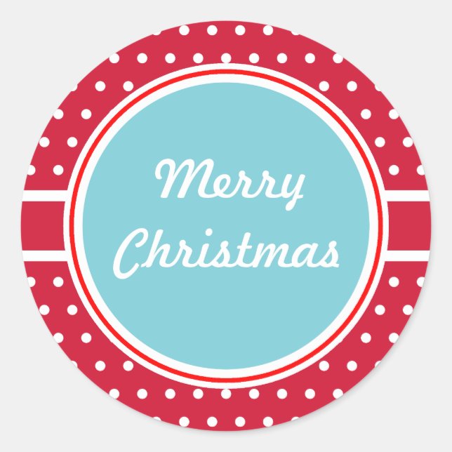 Etiquetas de presentes de Natal retrógradas (Frente)