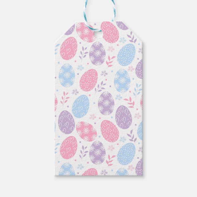 Etiquetas de presentes de páscoa (Frente)