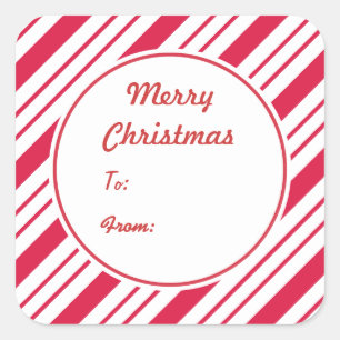 Etiquetas de presentes de pimenta de Natal