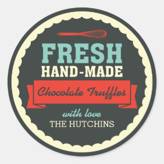 Etiquetas de presentes feitas à mão