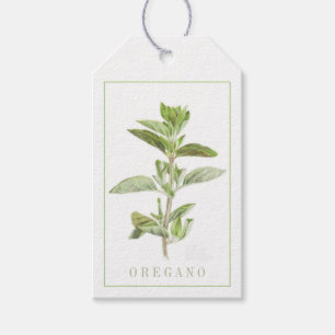 Etiquetas de presentes FRESH OREGANO