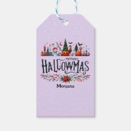 Etiquetas de Presentes Hallowmas Mashup de Hallowe