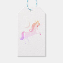 etiquetas de presentes mágicas unicorn