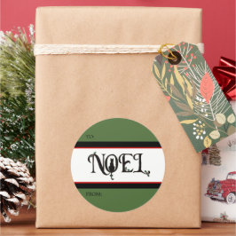 Etiquetas de presentes para gatos de noel