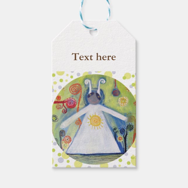 Etiquetas de presentes personalizadas para criança (Frente)