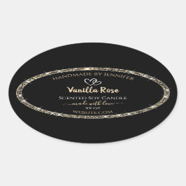 Etiquetas de produto de estrelas de borda negra e 