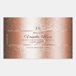 Etiquetas de produto para inicializações Douradas 