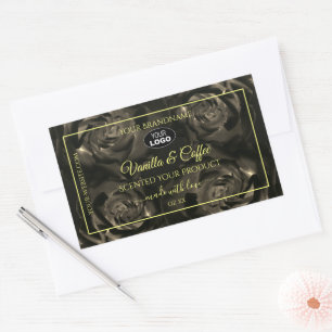 Etiquetas de produto para Rosas castanho-escuro Fl