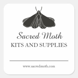 Etiquetas de produto Vazio Moth Crystal Herb