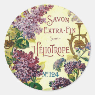 Etiquetas de Savon do heliotrópio
