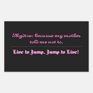 Etiquetas de Skydive