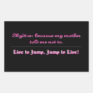 Etiquetas de Skydive