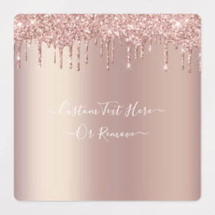 Etiquetas de Texto Personalizadas com Lâmpada Dour