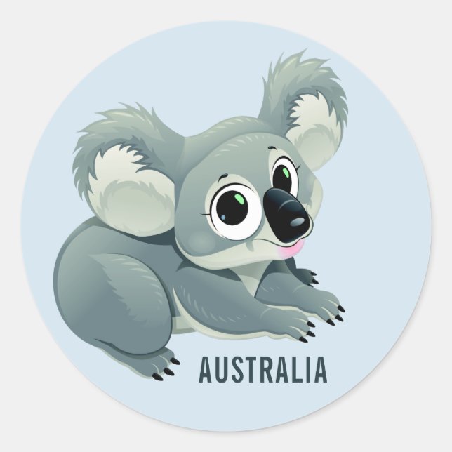 Etiquetas de texto personalizadas do Koala (Frente)