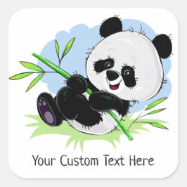 Etiquetas de texto personalizadas para o Panda