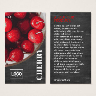 Etiquetas de travamento do logotipo do Brandy Cher