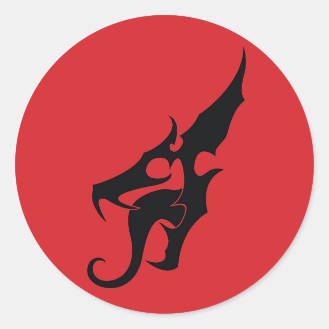 Etiquetas de TRD Dragonhead (Frente)