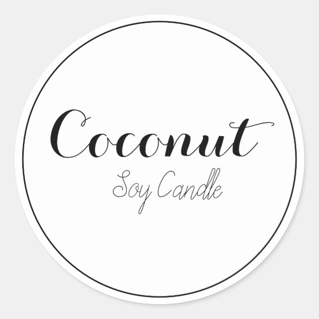 Etiquetas de velas (Frente)