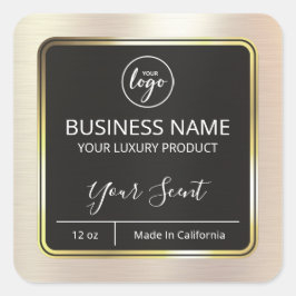 Etiquetas De Velas Douradas E Pérolas