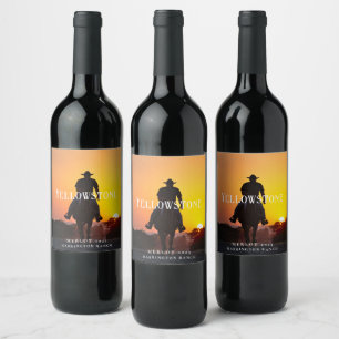 Etiquetas de Vinho Personalizadas do Vaqueiro Ocid