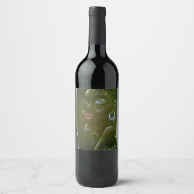 Etiquetas de vinho personalizáveis (Frente)