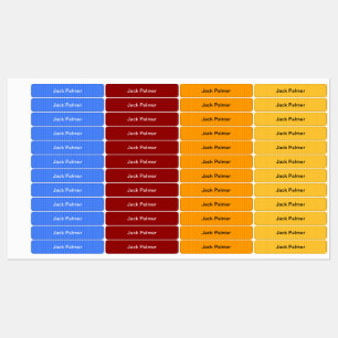 Etiquetas De volta aos exames escolares para Meninos e Menin
