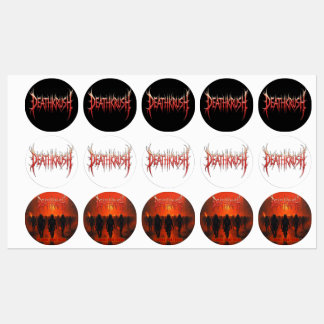 Etiquetas Deathkrush - Stickers