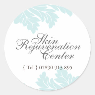 Etiquetas decorativas elegantes do damasco