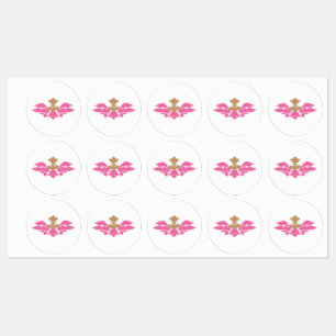 Etiquetas decorativas   Etiqueta de Endereço Perso