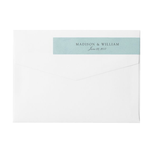 Etiquetas Desbonair Turquoise Weding (Verso)
