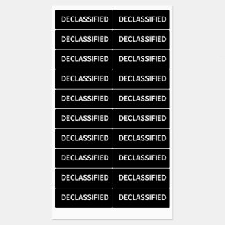 Etiquetas desclassificado