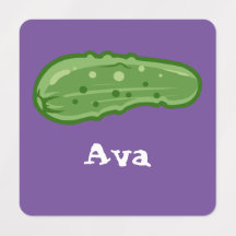 Dill With It Design - Pequeno Rótulo De Vestuário 