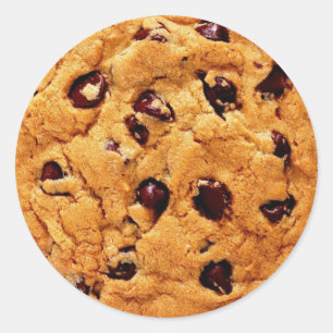 Etiquetas do biscoito da microplaqueta de Choc