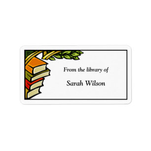 Etiquetas do Bookplate