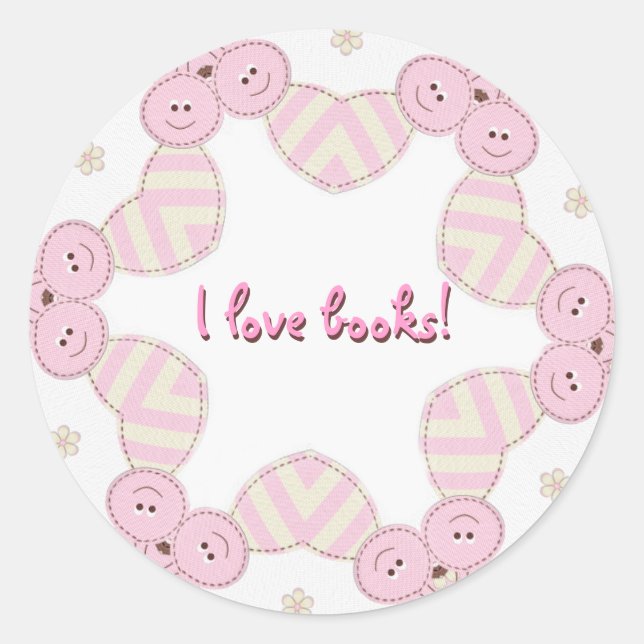 Etiquetas do BookWorm (Frente)