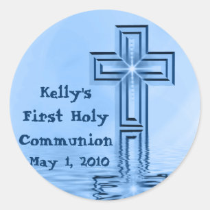 Etiquetas do comunhão santamente de Kelly