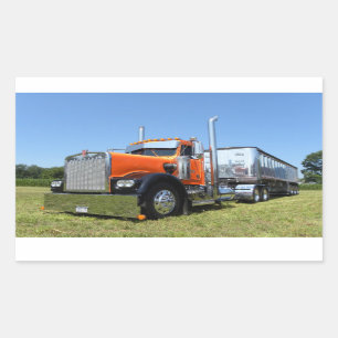 Etiquetas do descarregador de Kenworth W900A