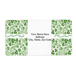 Etiquetas do dia de St Patrick