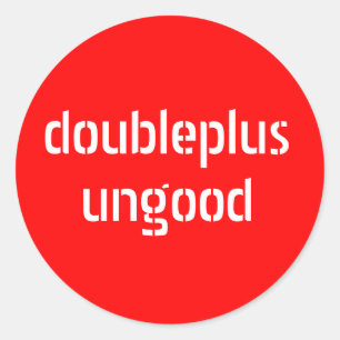 etiquetas do doubleplusungood