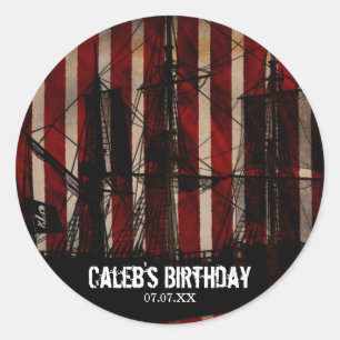 Etiquetas do favor de festa de aniversário do