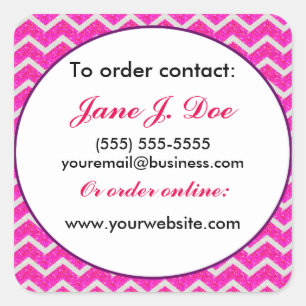 Etiquetas do folheto das vendas de Avon, Chevron