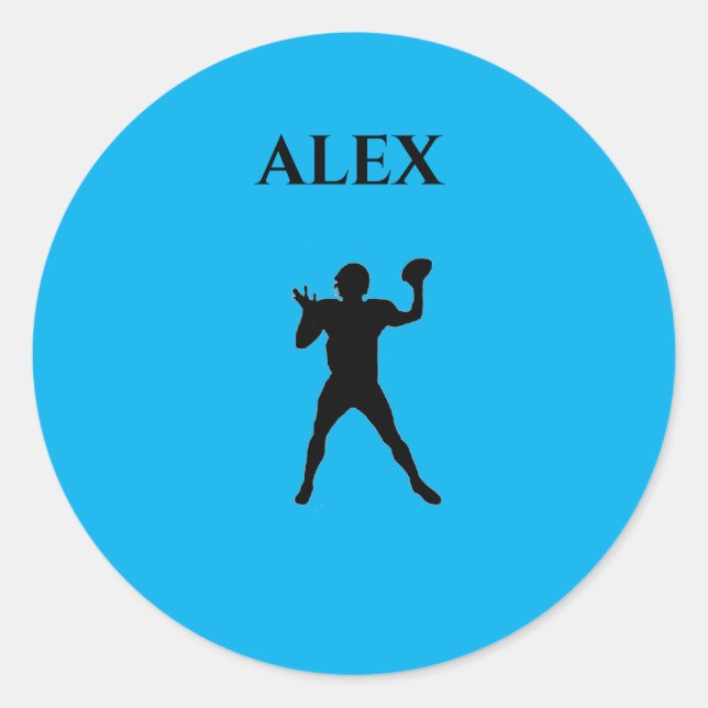 Etiquetas do futebol com nome personalizado (Frente)