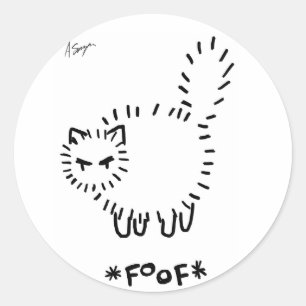 Etiquetas do gato de FOOF
